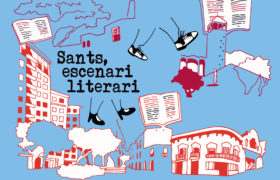 Sants, escenari literari —llibres, barri i passejades